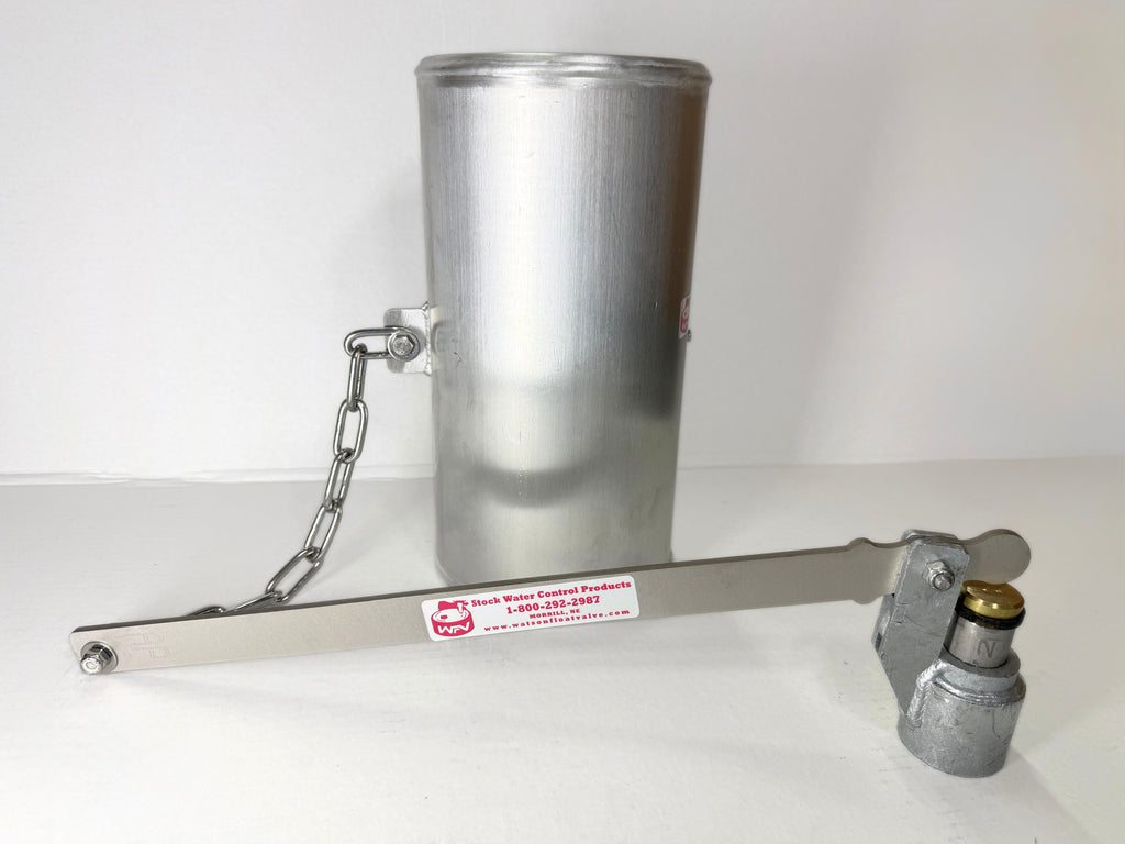 Watson Valve with 6" x 12" Float with Stainless Steel Chain