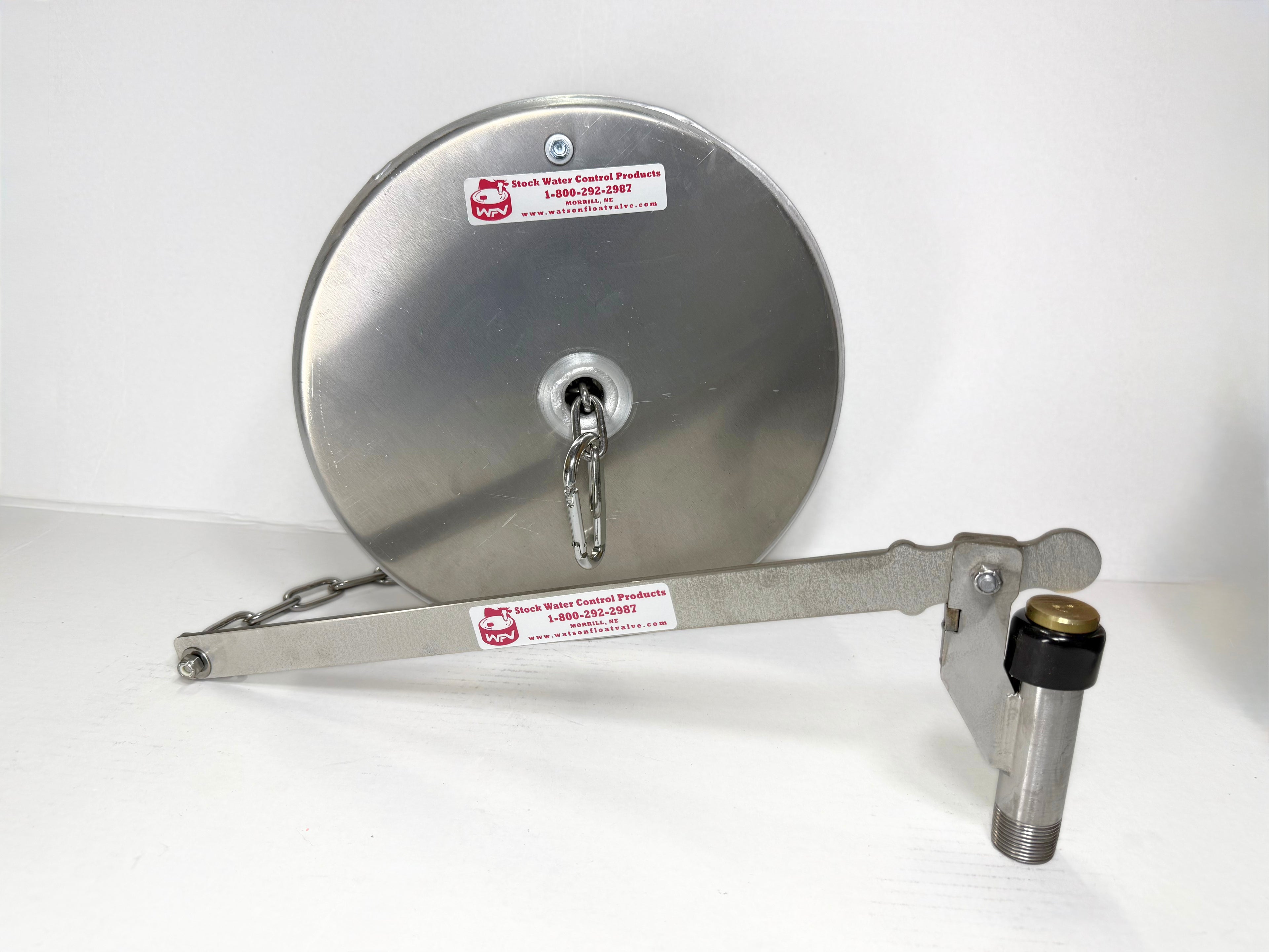 Watson Stainless Steel Valve with 12" x 4" Pan Float