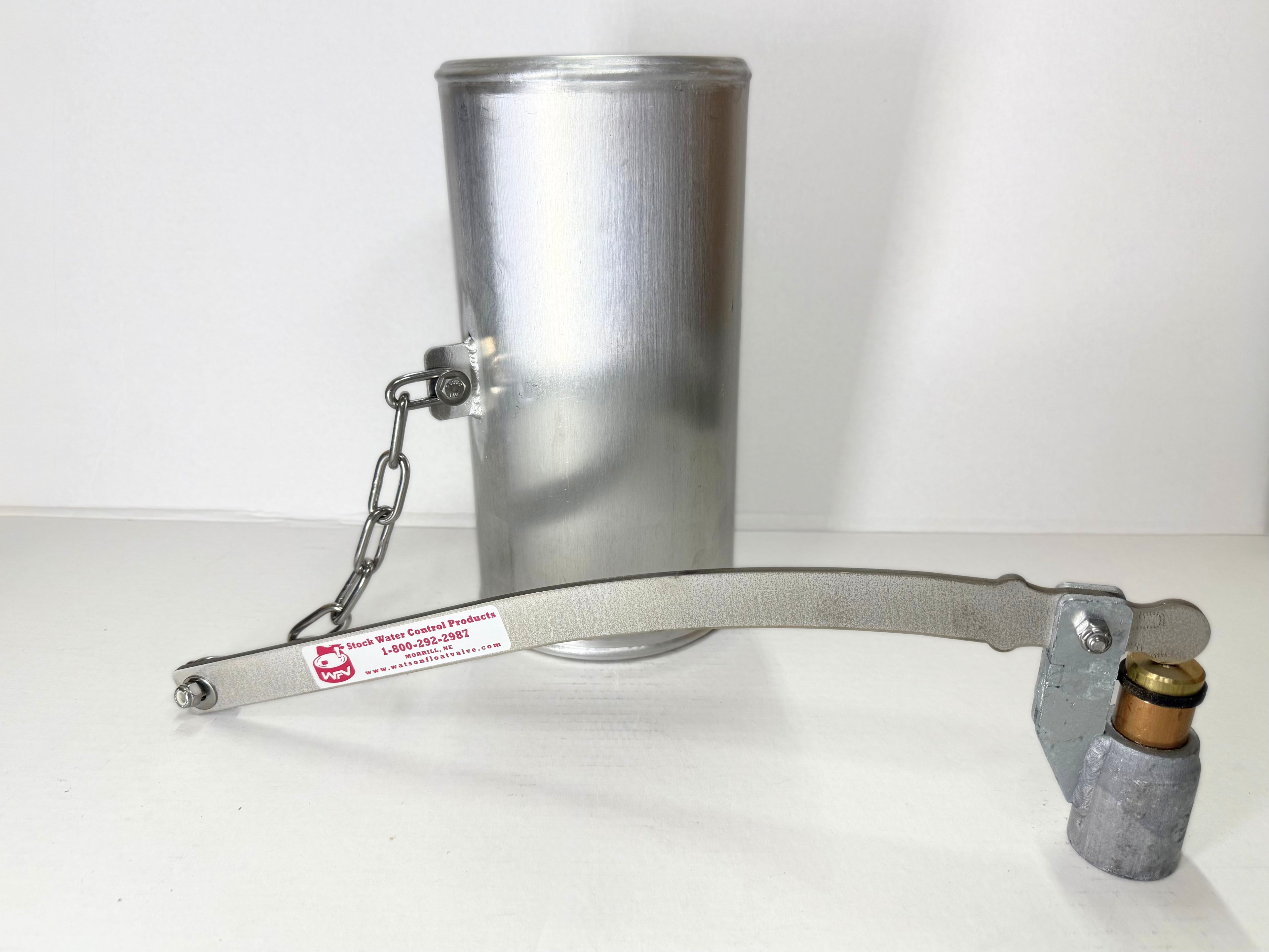 Watson Valve with 6" x 12" Float with Stainless Steel Chain