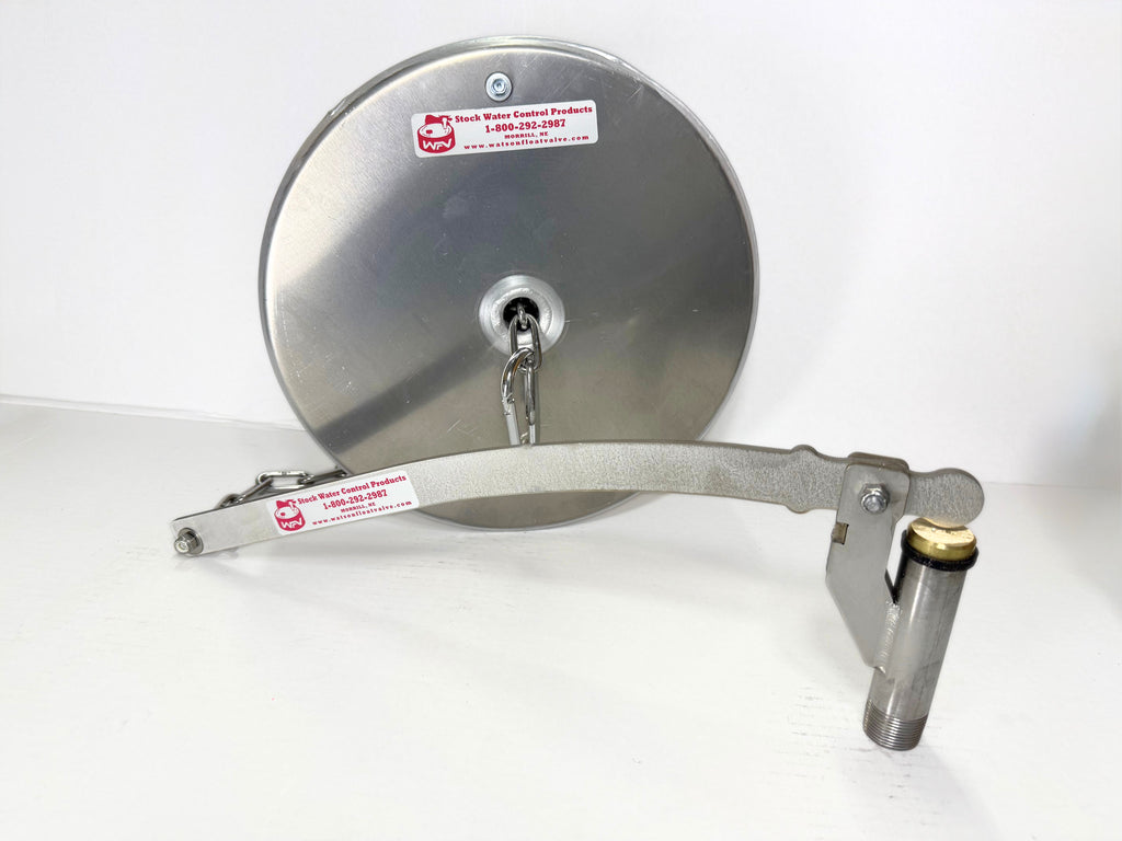 Watson Stainless Steel Valve with 12" x 4" Pan Float