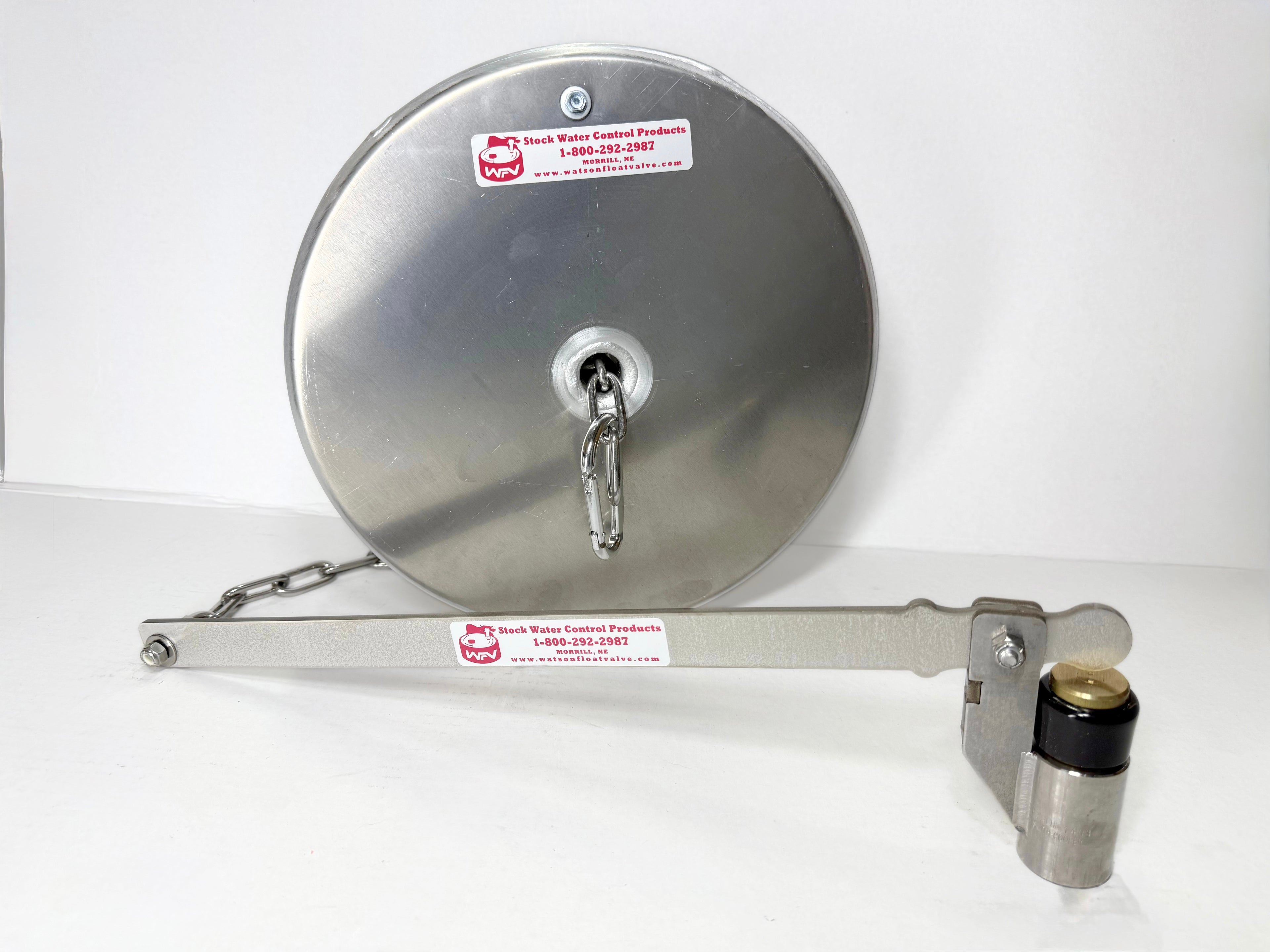 Watson Stainless Steel Valve with 12" x 4" Pan Float