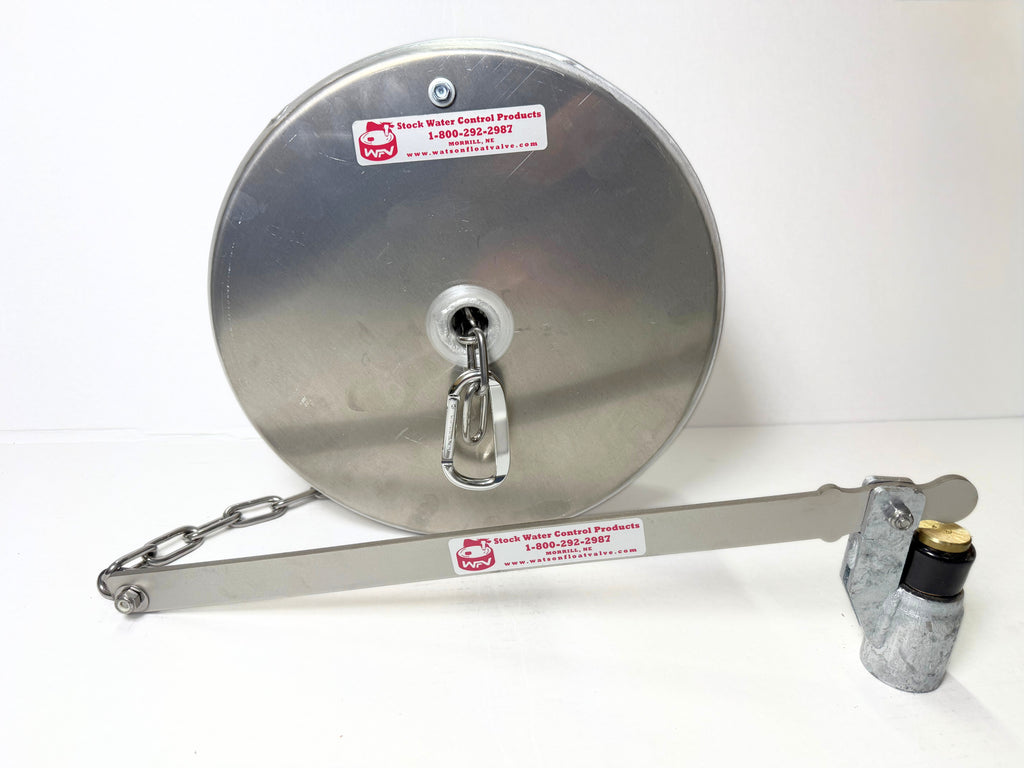 Watson Valve with 12" x 4" Pan Float with Stainless Chain