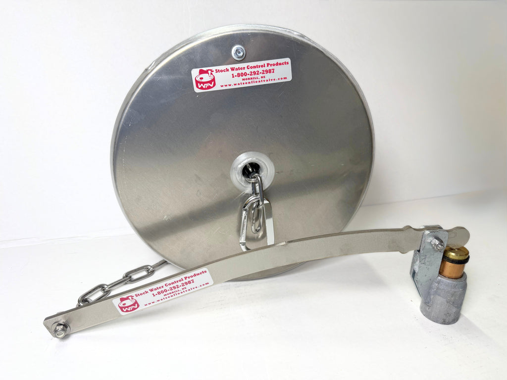 Watson Valve with 12" x 4" Pan Float with Stainless Chain