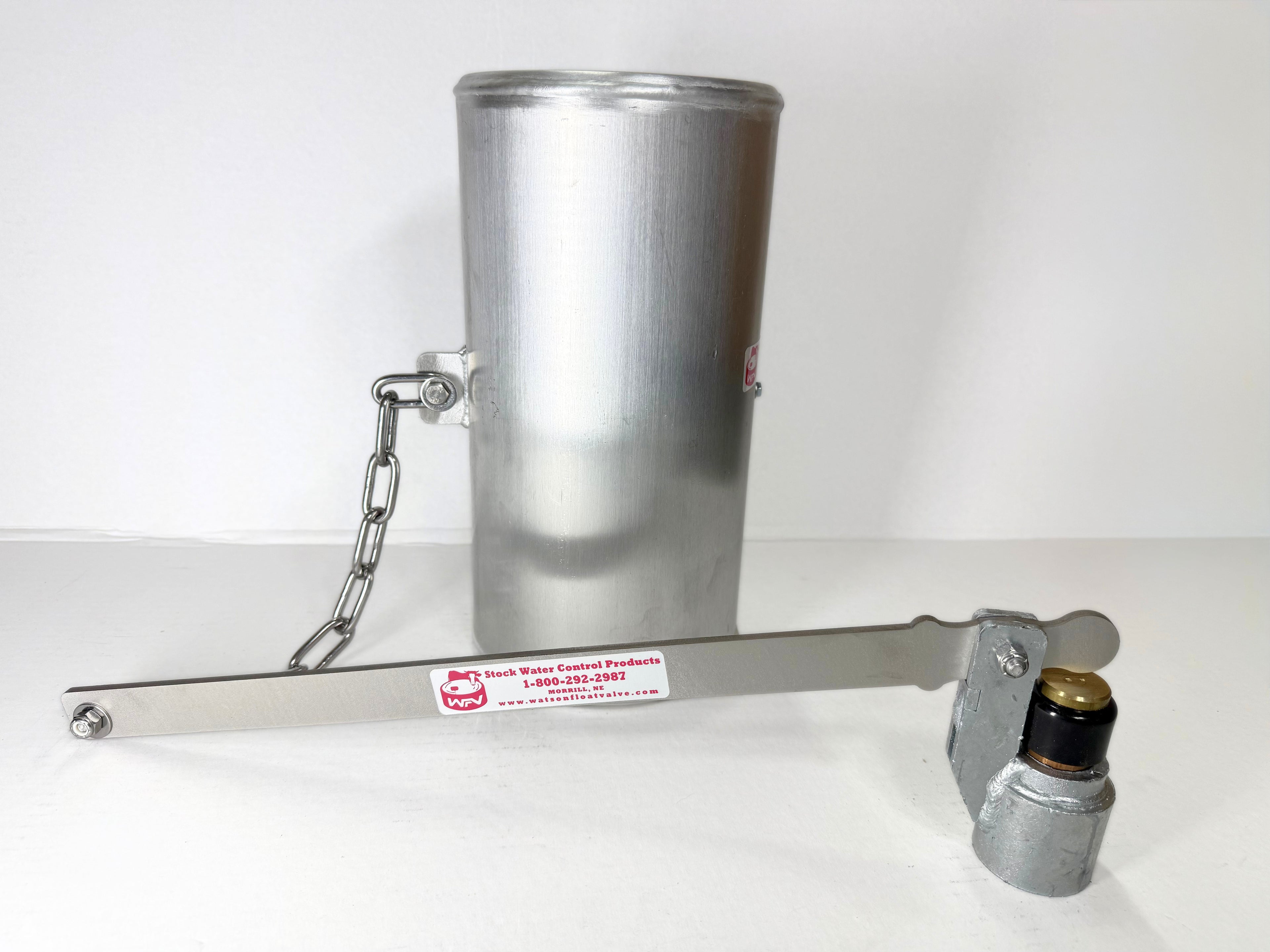 Watson Valve with 6" x 12" Float with Stainless Steel Chain