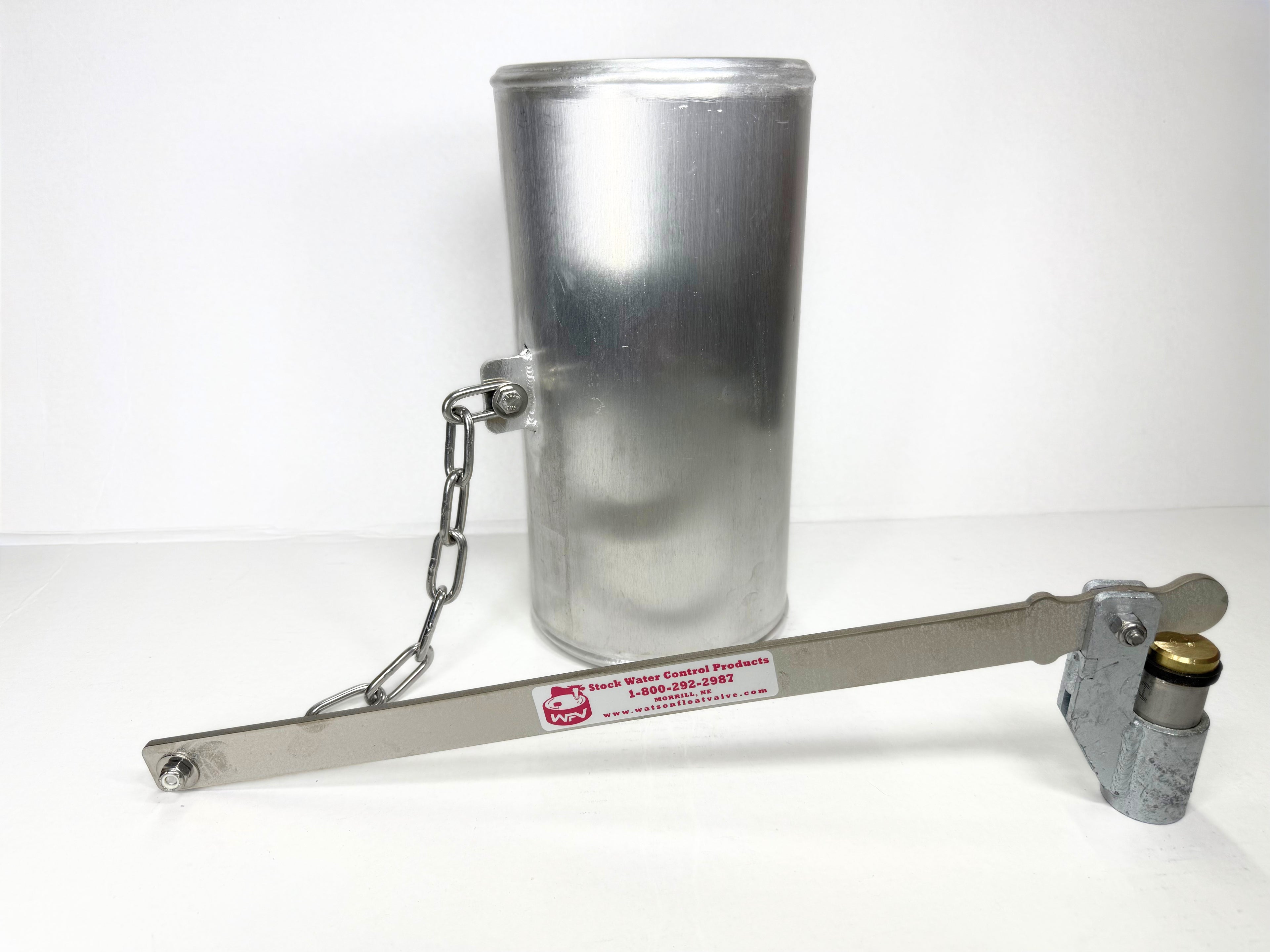 Watson Valve with 6" x 12" Float with Stainless Steel Chain