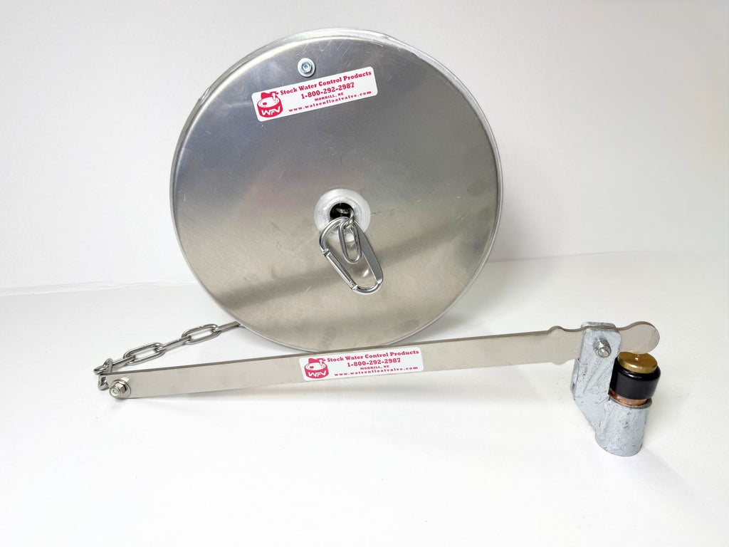 Watson Valve with 12" x 4" Pan Float with Stainless Chain