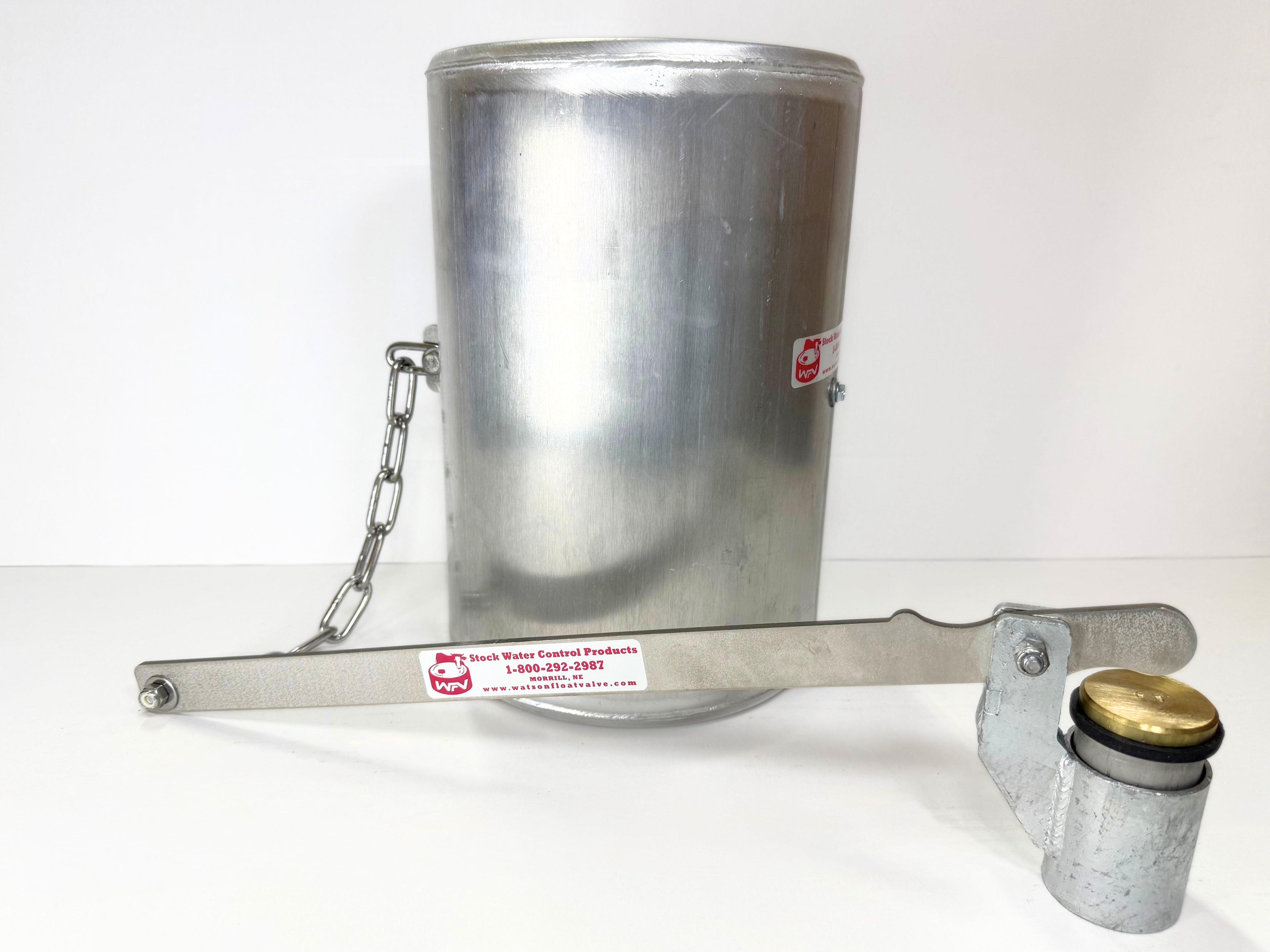 High Volume Valve and 8x12 Float with Stainless Steel Chain