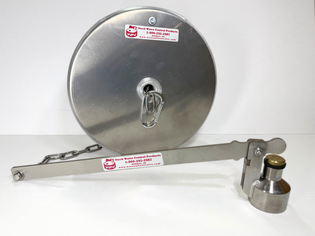 Watson Stainless Steel Valve with 12" x 4" Pan Float