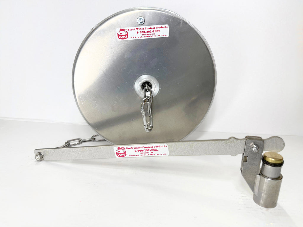Watson Stainless Steel Valve with 12" x 4" Pan Float