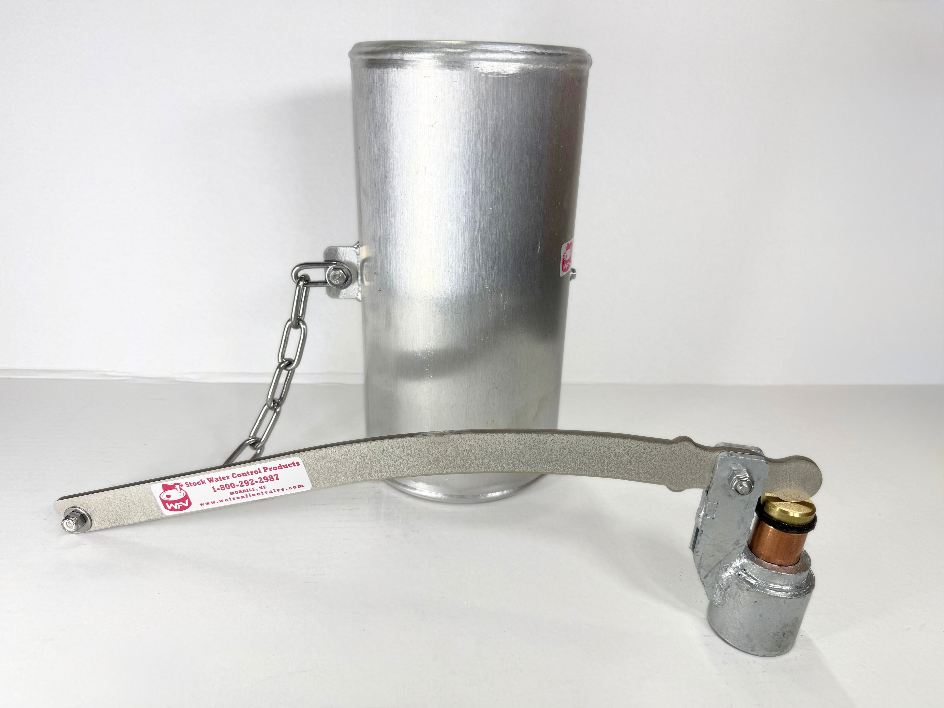 Watson Valve with 6" x 12" Float with Stainless Steel Chain