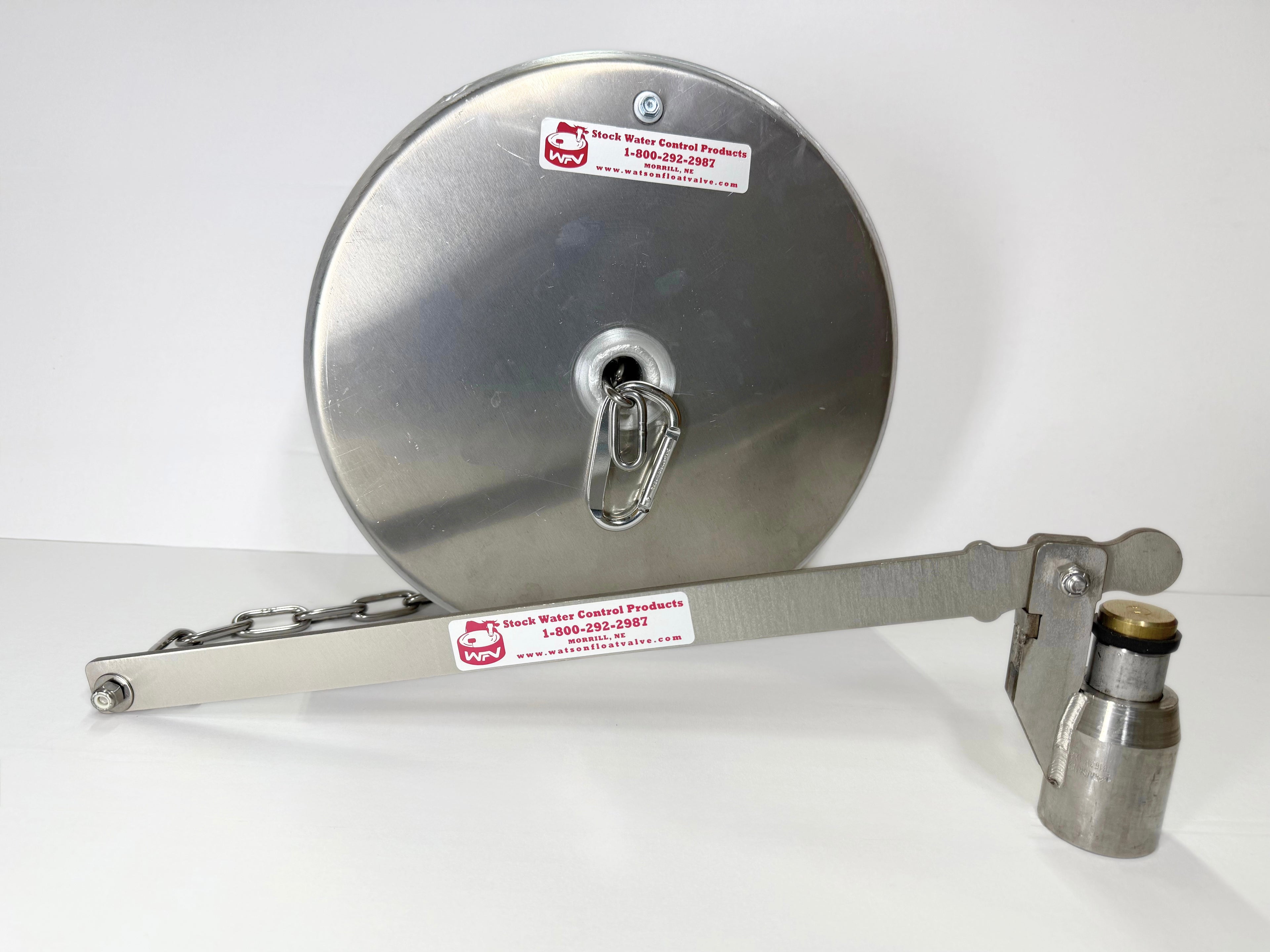 Watson Stainless Steel Valve with 12" x 4" Pan Float
