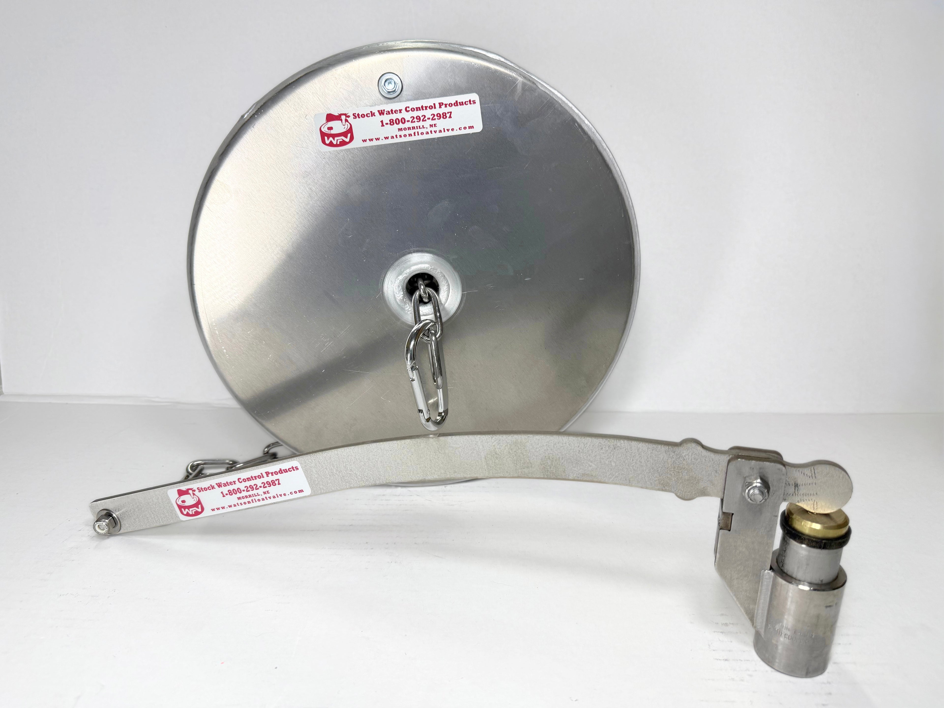 Watson Stainless Steel Valve with 12" x 4" Pan Float