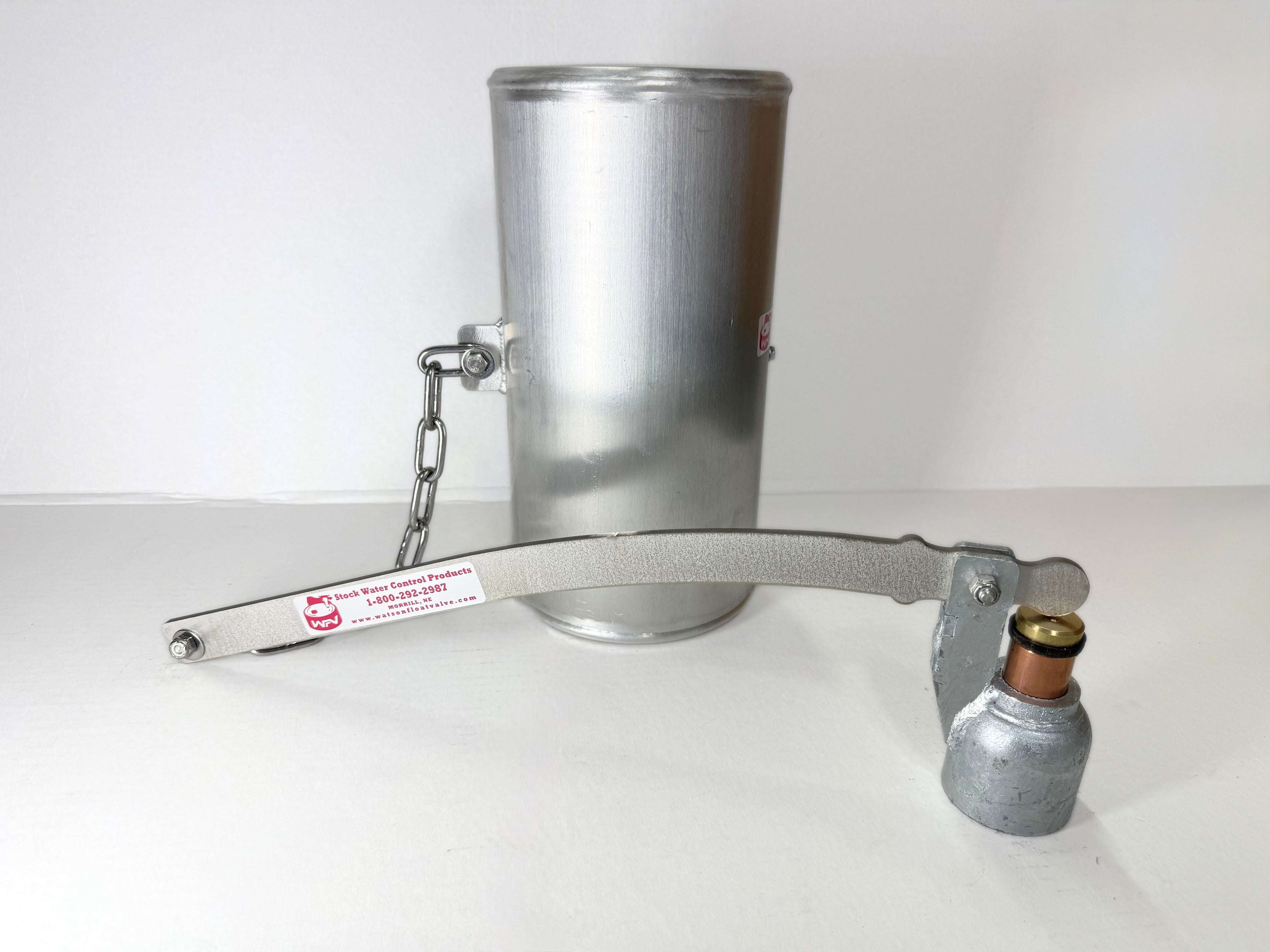 Watson Valve with 6" x 12" Float with Stainless Steel Chain