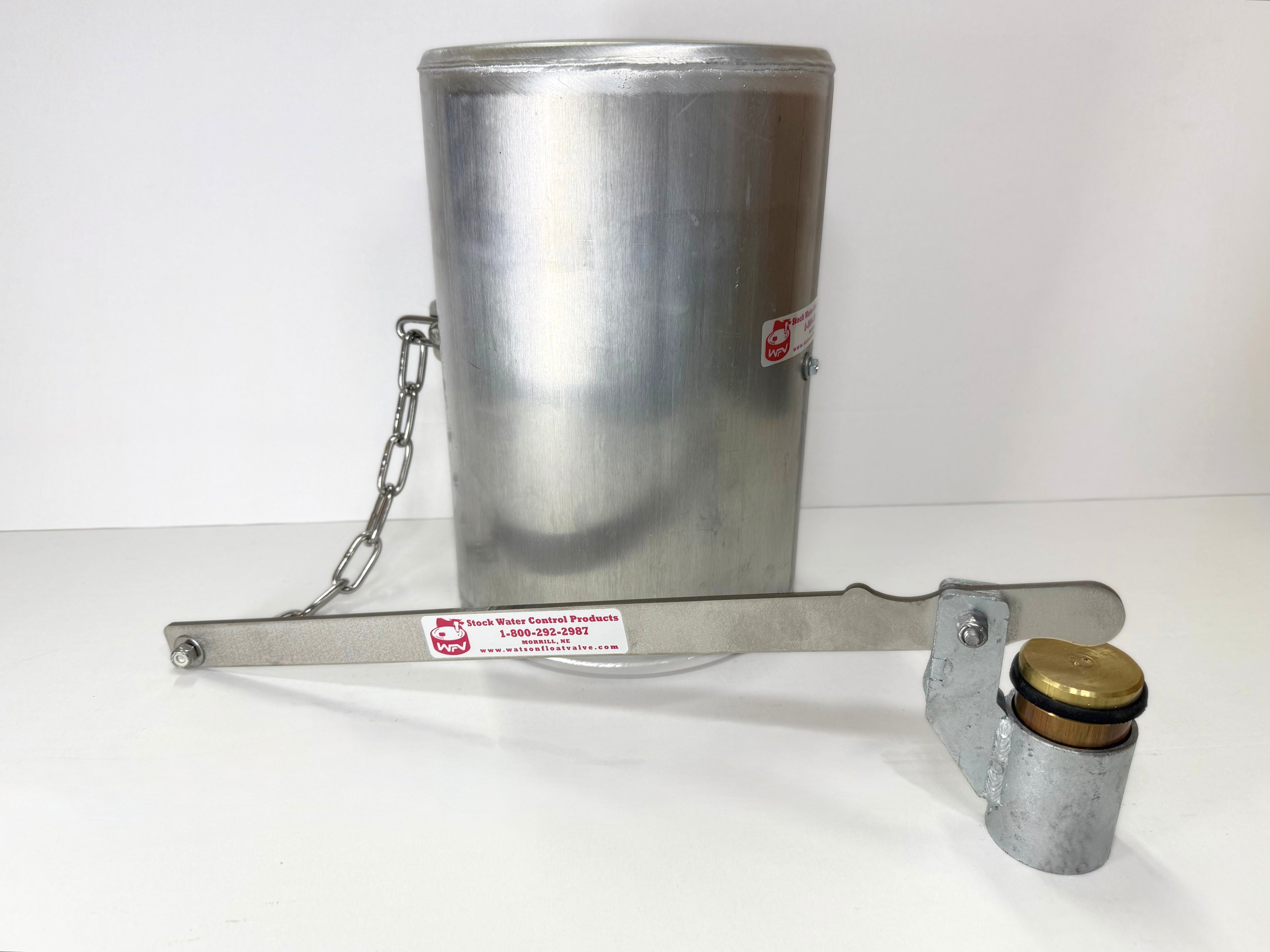 High Volume Valve and 8x12 Float with Stainless Steel Chain